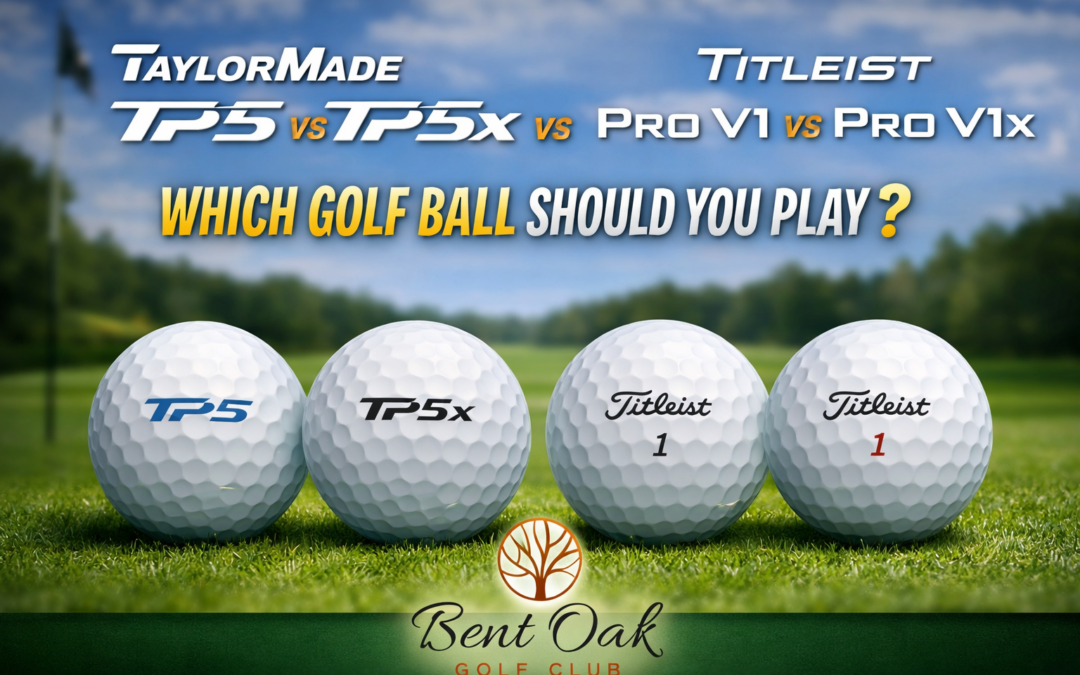 TaylorMade TP5 vs TP5x vs Pro V1 vs Pro V1x